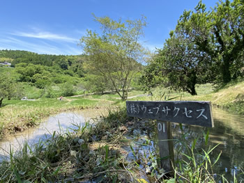 棚田保全活動　一社一村しずおか運動