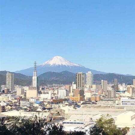 八幡山からの富士山