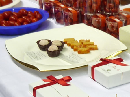 アメーラトマトの生チョコレート