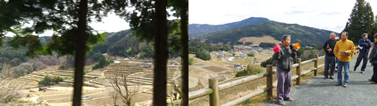 保存会理事長のお話を聞く